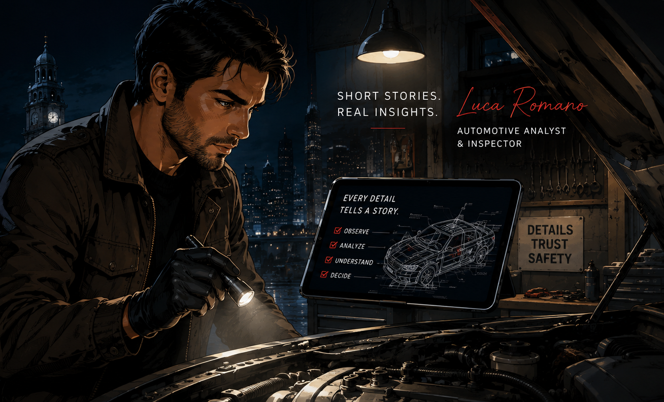 Luca Romano, protagonista della serie AutoBit